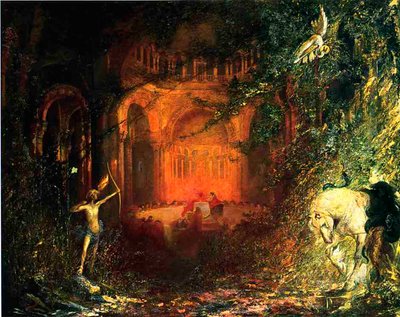 Parzifal und die Ritter des Heiligen Grals, ca. 1902 von Pinckney Marcius Simons