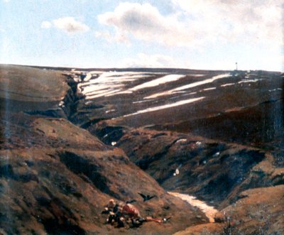 Schmelzender Schnee, 1884-1895 von Pál Szinyei Merse