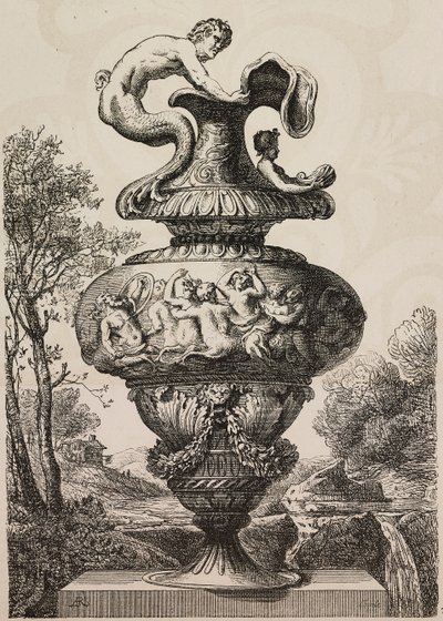 Vase bemalt von Polidoro da Caravaggio von Polidoro da Caravaggio