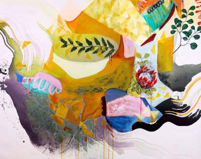Bunte Abstrakte Natur von Poonam Choudhary
