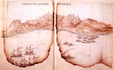 Ansicht von Aguada, Illustration aus 