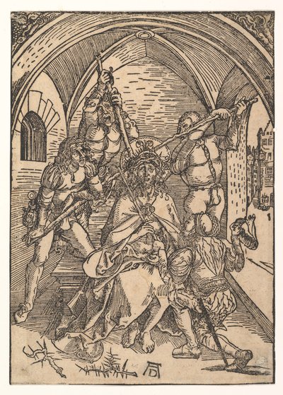 Christus mit Dornen gekrönt, ca. 1500 von Possibly Albrecht Dürer