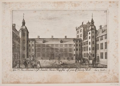 Frederik V auf Koldinghus von Poul Isac Grønvold