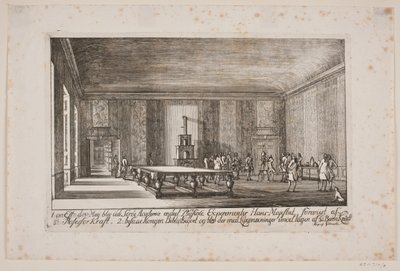 Physikalische Experimente während des Besuchs von Friedrich V. an der Sorø Akademie von Poul Isac Grønvold