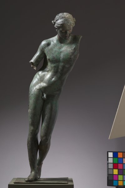 Apollo der Python-Töter, ca. 350 v. Chr. von Praxiteles