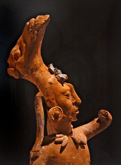 (Detail) Ballspieler, Jaina-Kultur von Pre Columbian Pre Columbian