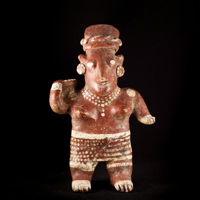 Weibliche Statuette / Mexikanische Kunst, Nayarit von Precolombian Precolombian