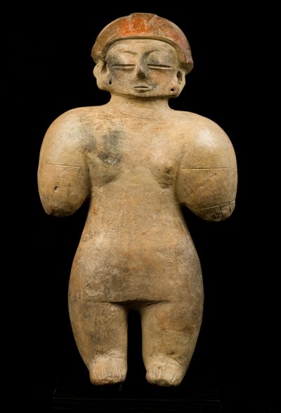 Präkolumbianische Statuette / Chorrera-Kunst von Precolombian Precolombian