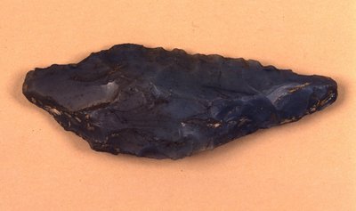 Steinpfeilspitze entdeckt in Isolino di Varese, Italien von Prehistoric Prehistoric