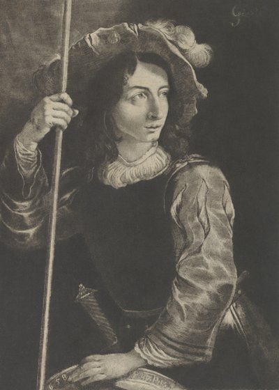 Der große Landsknecht oder Standartenträger, 1658 von Prince Rupert