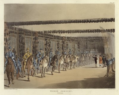 Pferderüstung von Pugin and Rowlandson