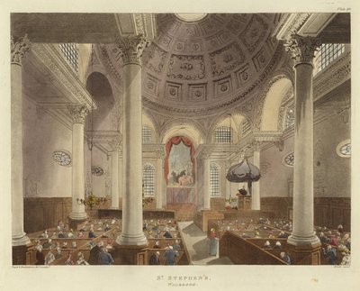 St. Stephan von Pugin and Rowlandson