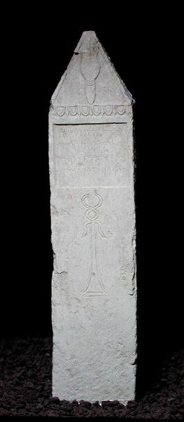 Votivstele mit einem Caduceus, aus Karthago, 3.-2. Jahrhundert v. Chr. von Punic Punic