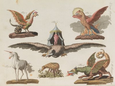 Kinderbilderbuch Kinderenzyklopädie von Friedrich Johann Justin Bertuch von Pupils of the Weimar Princely Free
