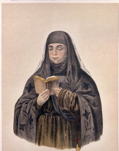 Porträt der Zarin Eudoxia Feodorovna Lopukhina von Pyotr Fyodorovich Borel