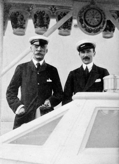 Graf Benckendorff und Lord Errington, 1908 von Queen Alexandra