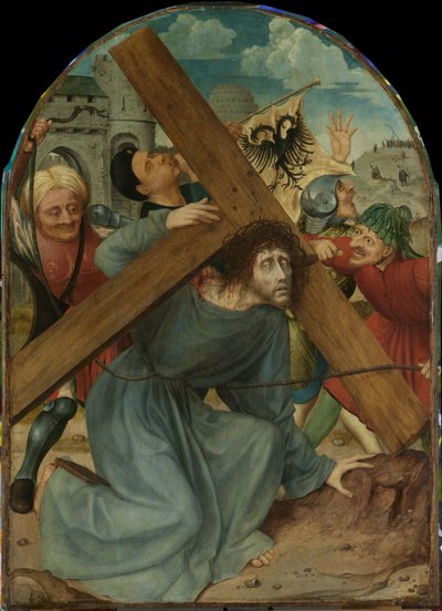 Christus trägt das Kreuz von Quentin Massys or Metsys