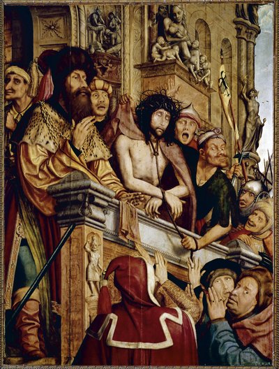 Ecce Homo, Christus dem Volk präsentiert von Quentin Massys or Metsys