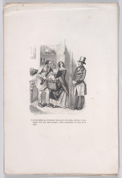 Überreste der kleinen Miseren des menschlichen Lebens, 1843 von Quichon