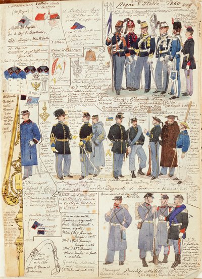 Uniformen und Abzeichen des Königreichs Italien von Quinto Cenni
