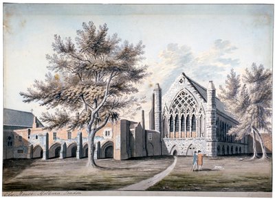 Ansicht von Ely House in Ely Place, Holborn, London von RB Godfrey