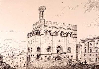 Palazzo del Comune, Gubbio, Italien von R. Anderson