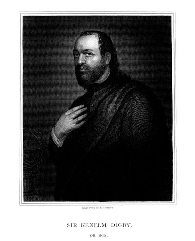 Sir Kenelm Digby, englischer Wissenschaftler und Diplomat, 1825 von R. Cooper