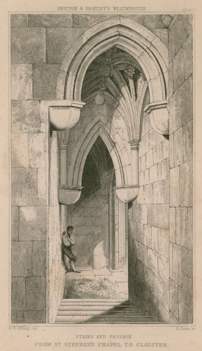 Treppen und Durchgang von der St. Stephen