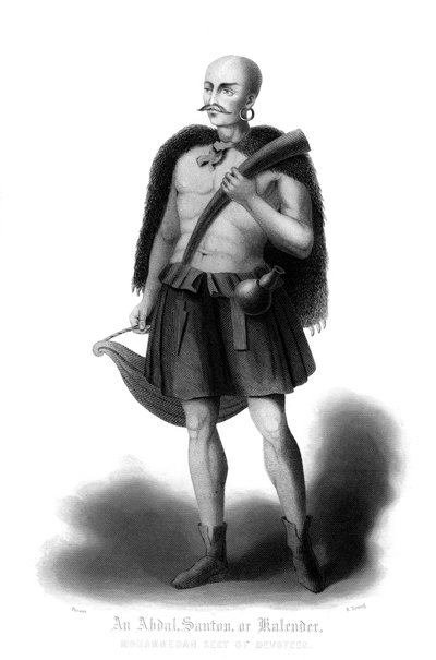Ein Abdal, Santon oder Kalender, Mohammedanische Sekte der Devotees von R. Young