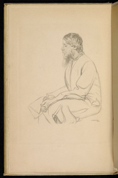 Frontispiz von Gitanjali-Song Offerings von Rabindranath Tagore
