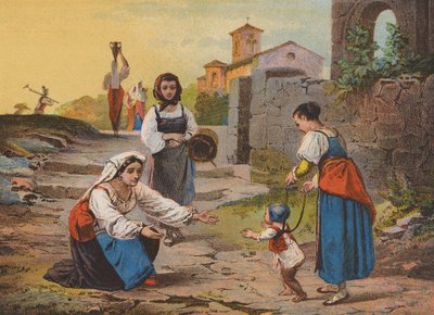Rückkehr von den Feldern von Raffaele (after) Casnedi