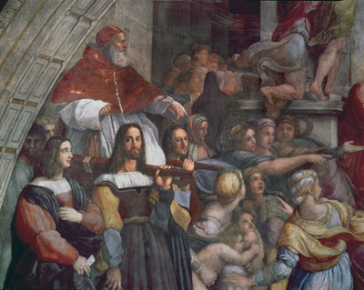 Vertreibung des Heliodorus aus dem Tempel von Raffaello Sanzio Raphael