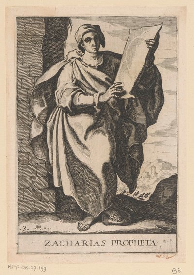 Prophet Zacharias von Raffaello Schiaminossi