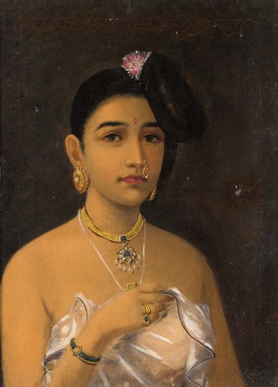 Malabar-Schönheit von Raja Ravi Varma