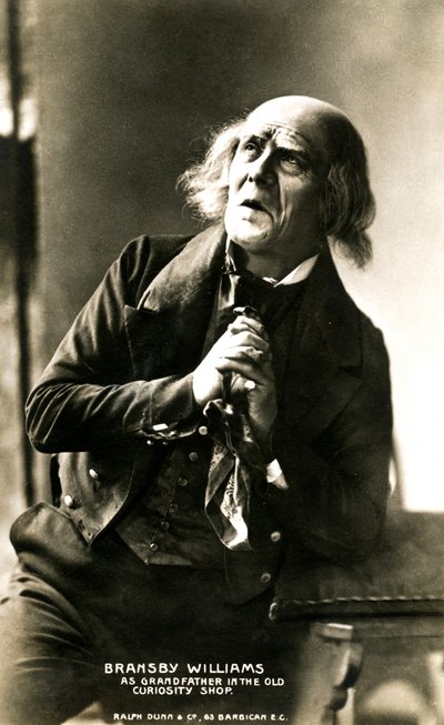 Bransby Williams, britischer Schauspieler, frühes 20. Jahrhundert von Ralph Dunn and Co.