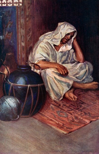 Illustration für Robinson Crusoe von Daniel Defoe von Ralph Noel Pocock