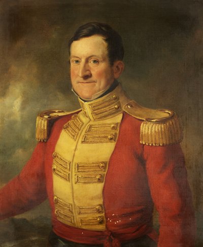 Porträt von Major George Jenkins von Ramsay Richard Reinagle