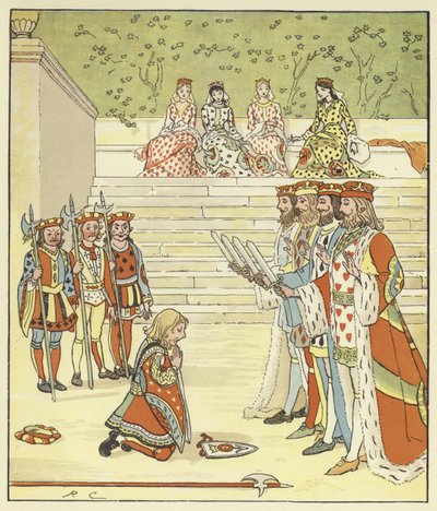 Die Herzkönigin von Randolph Caldecott