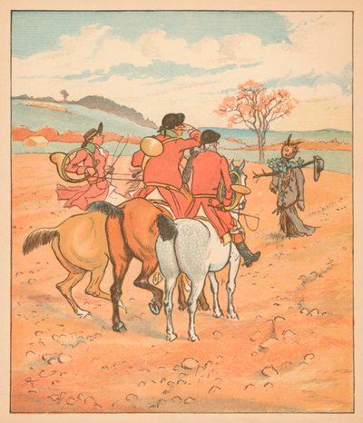 ...das erste, was sie fanden, war ein zerlumpter Kobold auf einem Feld... von Randolph Caldecott