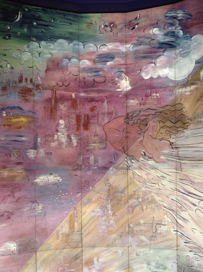 La Fee Electricite (Detail) von Raoul Dufy