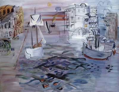 Hommage an Claude Lorrain, c.1935 von Raoul Dufy