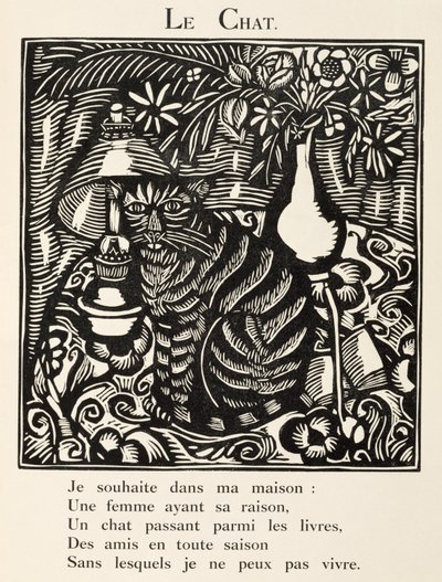 Die Katze, Illustration aus 