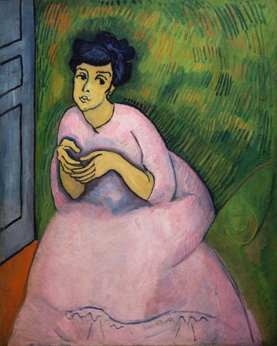 Die Dame in Rosa von Raoul Dufy