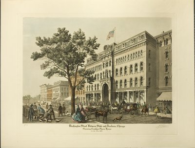 Washington Street zwischen State und Dearborn, Chicago, mit Crosby