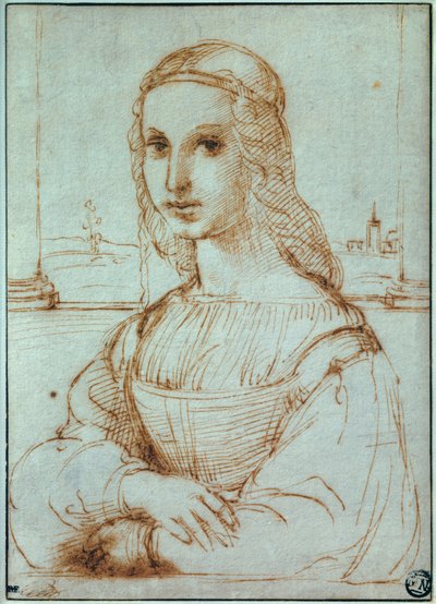 Porträt einer florentinischen Dame von Raphael