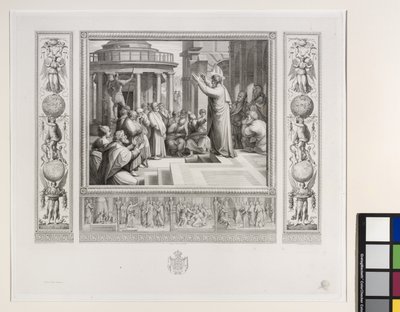 St. Paulus predigt auf dem Areopag von Raphael (1483 1520) (after)