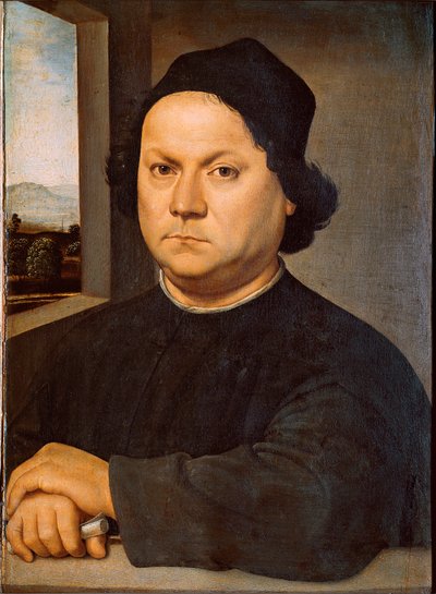 Porträt des Malers Pietro Perugino von Raphael