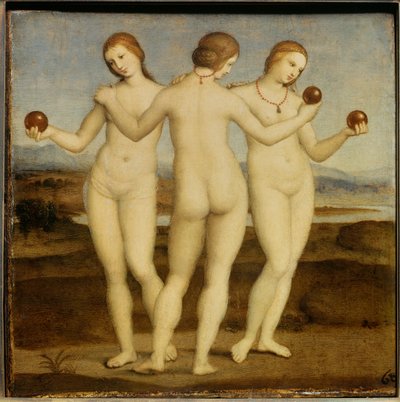 Die drei Grazien (1504-1505) von Raphael