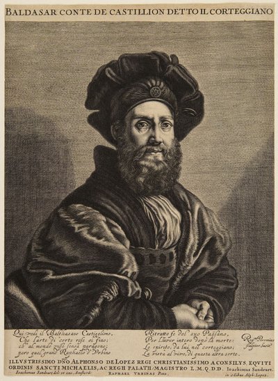 Balthasar, Graf Castiglioni (Le Blanc III, Nr. 17; Andresen II, Nr. 3) von Raphael