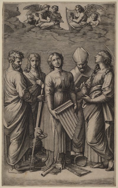 Die heilige Cäcilia von Raphael
